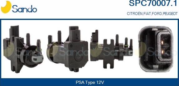 Sando SPC70007.1 - Convertitore pressione, Controllo gas scarico www.autoricambit.com