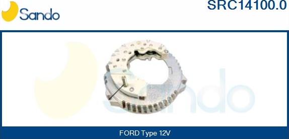 Sando SRC14100.0 - Raddrizzatore, Alternatore www.autoricambit.com