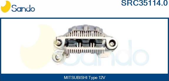 Sando SRC35114.0 - Raddrizzatore, Alternatore www.autoricambit.com