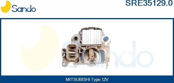 Sando SRE35129.0 - Regolatore di tensione del generatore www.autoricambit.com