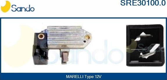 Sando SRE30100.0 - Regolatore di tensione del generatore www.autoricambit.com