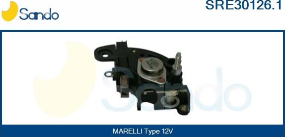 Sando SRE30126.1 - Regolatore di tensione del generatore www.autoricambit.com