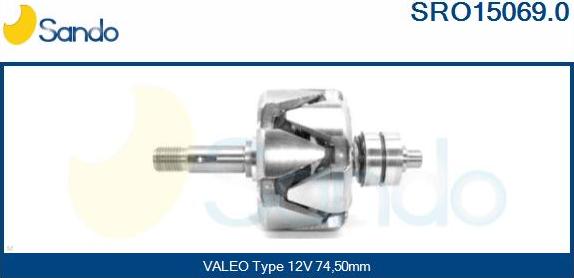 Sando SRO15069.0 - Rotore, Alternatore www.autoricambit.com