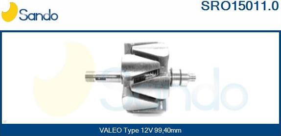 Sando SRO15011.0 - Rotore, Alternatore www.autoricambit.com