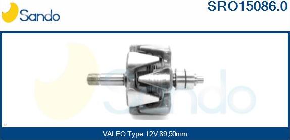 Sando SRO15086.0 - Rotore, Alternatore www.autoricambit.com