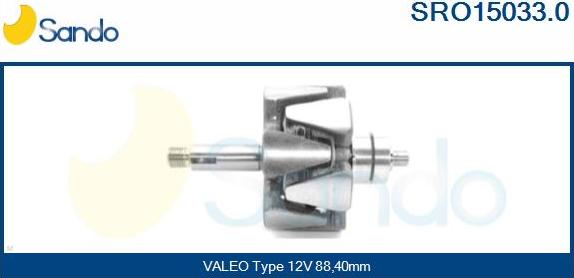 Sando SRO15033.0 - Rotore, Alternatore www.autoricambit.com