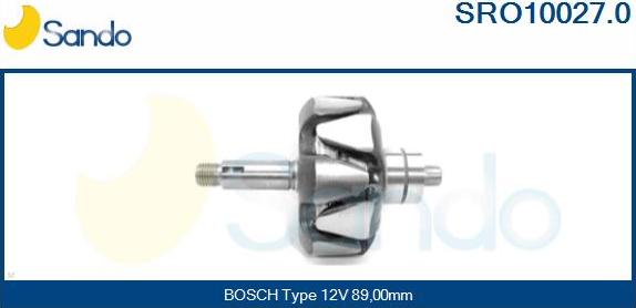 Sando SRO10027.0 - Rotore, Alternatore www.autoricambit.com