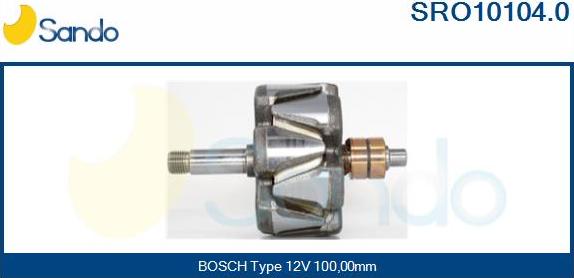 Sando SRO10104.0 - Rotore, Alternatore www.autoricambit.com