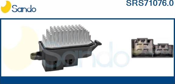 Sando SRS71076.0 - Resistenza, Ventilatore abitacolo www.autoricambit.com