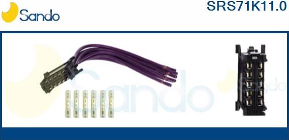 Sando SRS71K11.0 - Fascio cavi, Termoventilat. abitacolo(Sistema preriscal. mot www.autoricambit.com