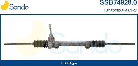 Sando SSB74928.0 - Scatola guida www.autoricambit.com