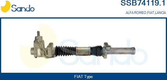 Sando SSB74119.1 - Scatola guida www.autoricambit.com