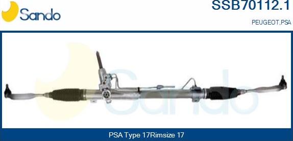 Sando SSB70112.1 - Scatola guida www.autoricambit.com