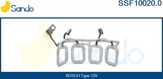 Sando SSF10020.0 - Avvolgimento d'eccitazione Motorino avviamento www.autoricambit.com