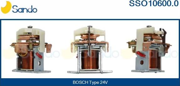 Sando SSO10600.0 - Elettromagnete, Motore d'avviamento www.autoricambit.com