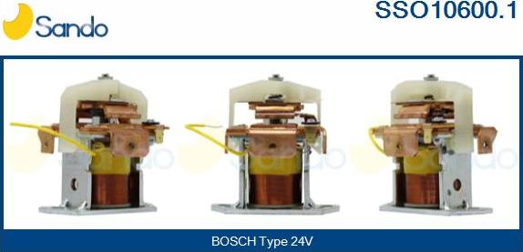 Sando SSO10600.1 - Elettromagnete, Motore d'avviamento www.autoricambit.com