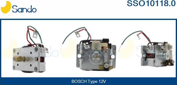 Sando SSO10118.0 - Elettromagnete, Motore d'avviamento www.autoricambit.com