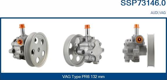 Sando SSP73146.0 - Pompa idraulica, Sterzo www.autoricambit.com
