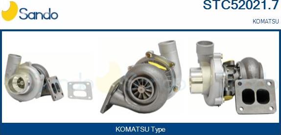 Sando STC52021.7 - Turbocompressore, Sovralimentazione www.autoricambit.com