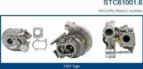 Sando STC61001.6 - Turbocompressore, Sovralimentazione www.autoricambit.com