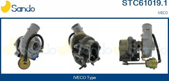 Sando STC61019.1 - Turbocompressore, Sovralimentazione www.autoricambit.com