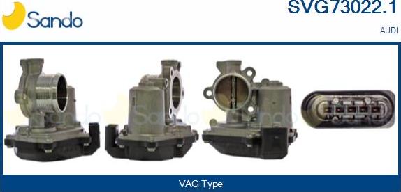 Sando SVG73022.1 - Valvola ricircolo gas scarico-EGR www.autoricambit.com