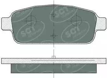 BENDIX 510761B - Kit pastiglie freno, Freno a disco www.autoricambit.com