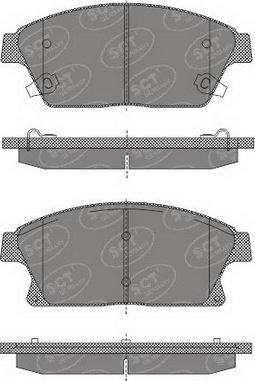 ATE 19.0460-7263.2 - Kit pastiglie freno, Freno a disco www.autoricambit.com