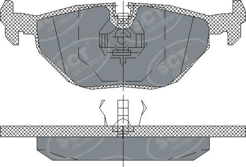 BENDIX DB1132 - Kit pastiglie freno, Freno a disco www.autoricambit.com