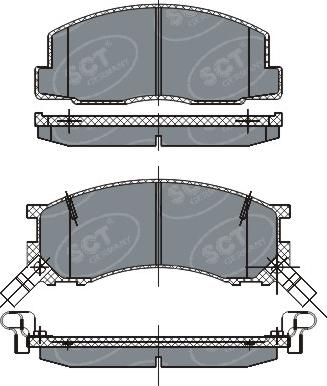 ATE 605968 - Kit pastiglie freno, Freno a disco www.autoricambit.com