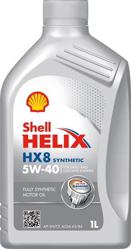 Shell 5W40 HELIX HX8 SYNTHETIC 1L - Olio motore www.autoricambit.com