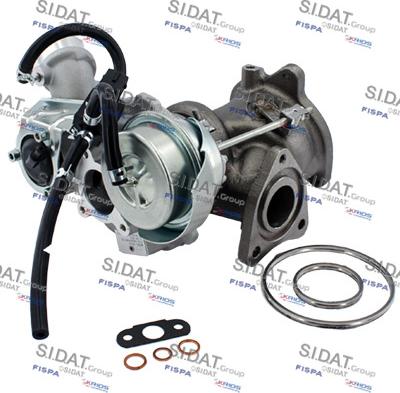 Sidat 49.953 - Turbocompressore, Sovralimentazione www.autoricambit.com