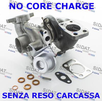 Sidat 49.002R - Turbocompressore, Sovralimentazione www.autoricambit.com