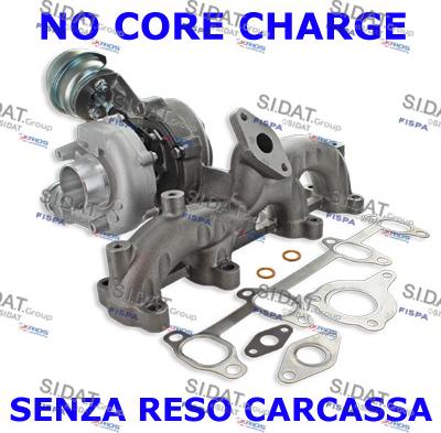 Sidat 49.016R - Turbocompressore, Sovralimentazione www.autoricambit.com