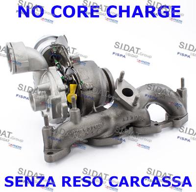 Sidat 49.013R - Turbocompressore, Sovralimentazione www.autoricambit.com