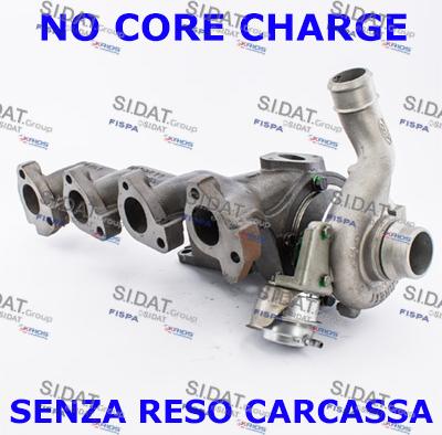 Sidat 49.028R - Turbocompressore, Sovralimentazione www.autoricambit.com