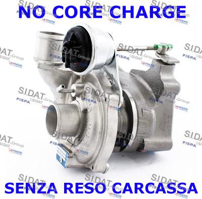 Sidat 49.075R - Turbocompressore, Sovralimentazione www.autoricambit.com