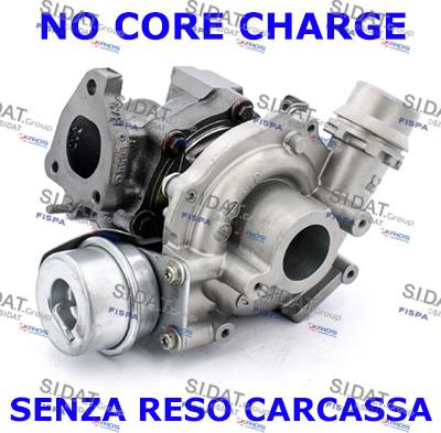 Sidat 49.070R - Turbocompressore, Sovralimentazione www.autoricambit.com