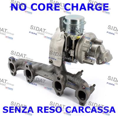 Sidat 49.073R - Turbocompressore, Sovralimentazione www.autoricambit.com