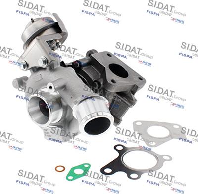 Sidat 49.1076 - Turbocompressore, Sovralimentazione www.autoricambit.com