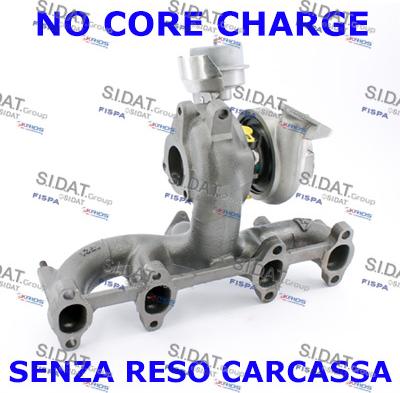 Sidat 49.326R - Turbocompressore, Sovralimentazione www.autoricambit.com