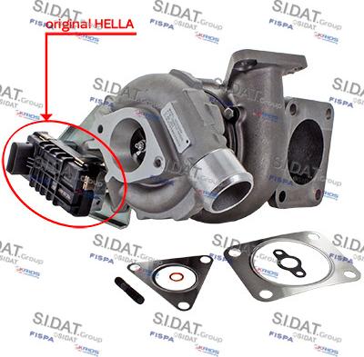 Sidat 49.251 - Turbocompressore, Sovralimentazione www.autoricambit.com