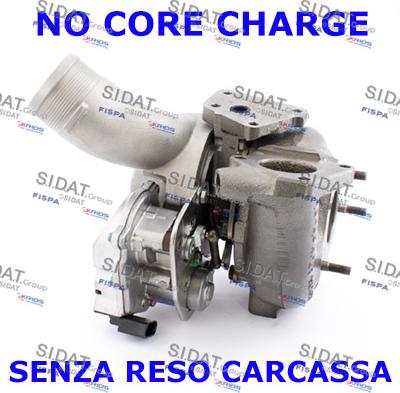 Sidat 49.263R - Turbocompressore, Sovralimentazione www.autoricambit.com