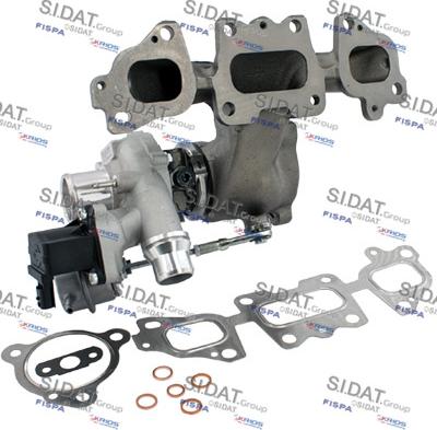 Sidat 49.790 - Turbocompressore, Sovralimentazione www.autoricambit.com