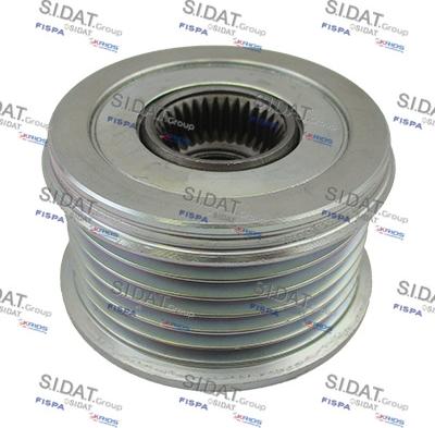 Sidat 455256 - Puleggia cinghia, Alternatore www.autoricambit.com