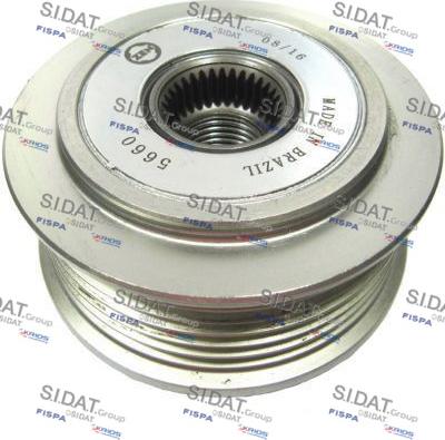 Sidat 455266 - Puleggia cinghia, Alternatore www.autoricambit.com