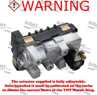 Sidat 48.1099 - Valvola wastegate www.autoricambit.com