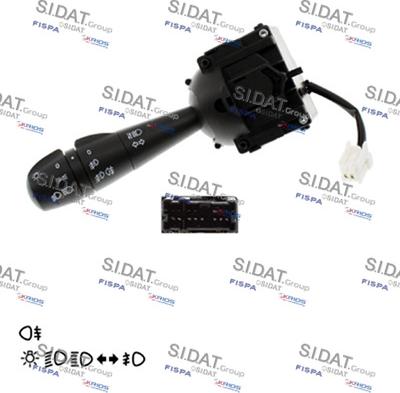 Sidat 430652A2 - Leva devio guida www.autoricambit.com