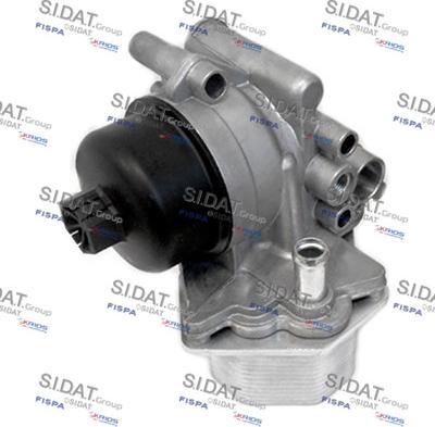 Sidat 590095 - Radiatore olio, Olio motore www.autoricambit.com