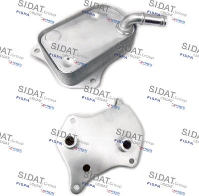 Sidat 590074 - Radiatore olio, Olio motore www.autoricambit.com